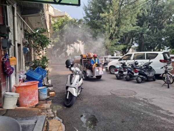 颱風過後環境消毒工作已啟動 確保民眾健康與安全