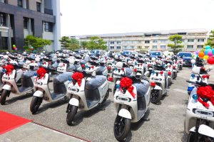 中市450輛警用電動機車服役 汰舊換新！愛護環境守護治安