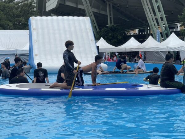 大葉大學觀休系承辦Sport Fair 健康戲水大村趣大村鄉公所邀請大家共享健康清涼