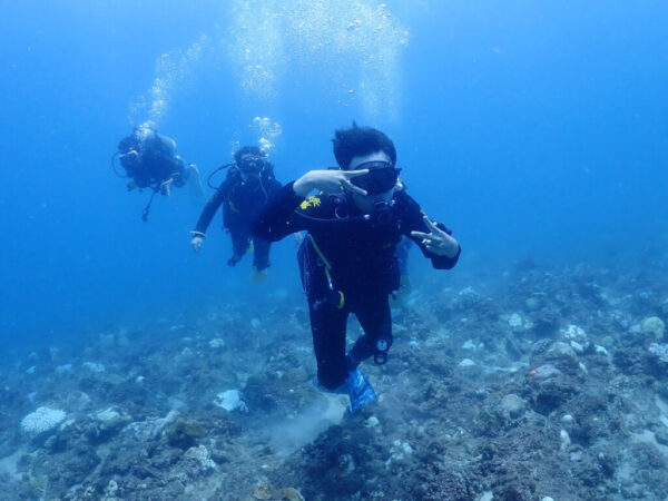 大葉大學觀休系4生考取PADI潛水證照  拓展未來職涯