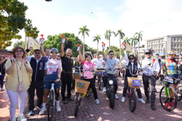 台中自行車嘉年華登場 千人共騎享受鐵馬風光