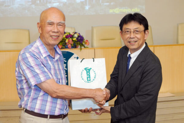 大葉大學職治系邀請安介南院士演講