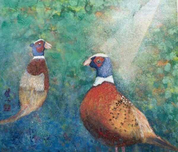 墨彩共舞飛羽賦形詩意對話 王佳以《書畫玩藝》特展夯