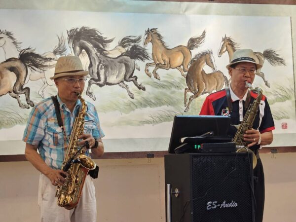 荊樹開花 藝韻傳承：江正吉、蔡俊章、蔡俊川、林世三、張景星、陳居財、卓柏成等七友藝術聯展 彰化八卦山隆重開幕